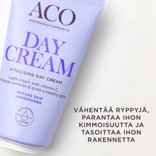 Lataa kuva Galleria-katseluun, ACO Face DC Anti-Age Vitalising Day Cream 50 ml