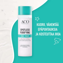 Lataa kuva Galleria-katseluun, ACO Spotless Face Toner 200 ml