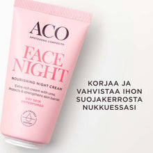 Lataa kuva Galleria-katseluun, ACO Face DC Nourishing Night Cream 50 ml