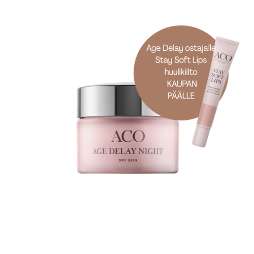 ACO Age Delay Night Cream Dry Skin 50 ml