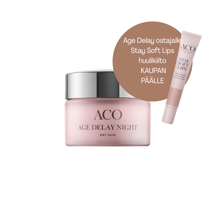 ACO Age Delay Night Cream Dry Skin 50 ml