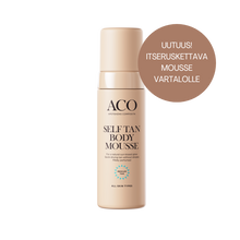 Lataa kuva Galleria-katseluun, ACO Self Tanning Body Mousse 150 ml