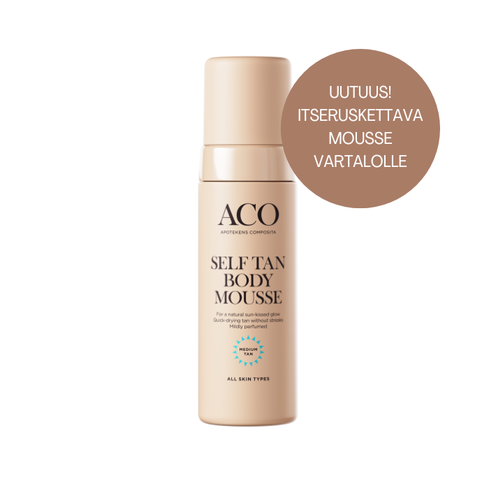 ACO Self Tanning Body Mousse 150 ml