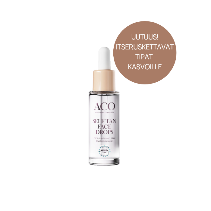 ACO Self tanning Face Drops 30 ml