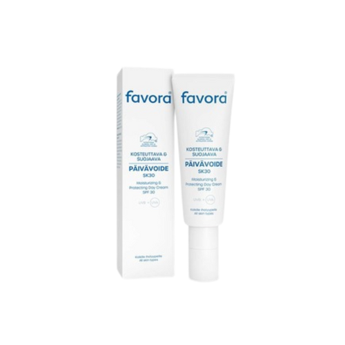 Favora kosteuttava ja suojaava päivävoide spf30 50 ml